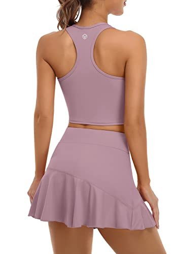 ATTRACO Tennis Outfits Sleeveless Golf Dress with Pockets...