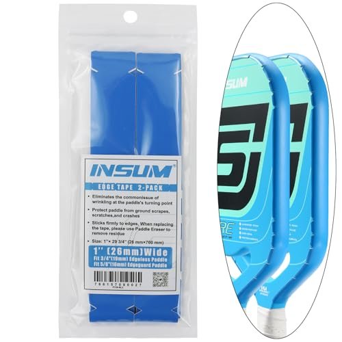 INSUM Pickleball Paddle Edge Guard Tapes Protection Tapes,...
