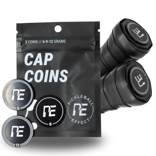 Pickleball Effect Cap Coins Weighted Paddle Counterbalance...