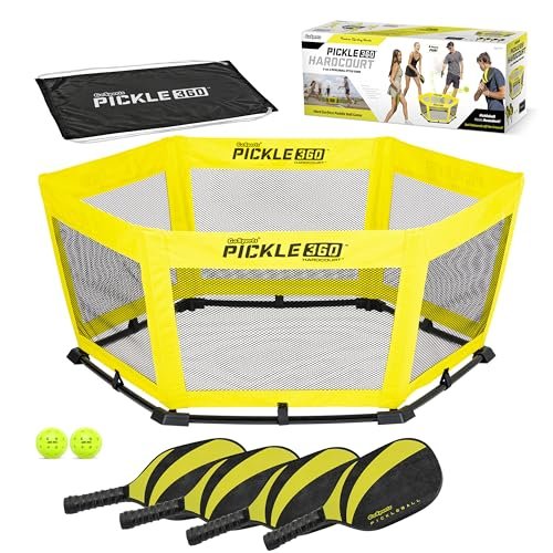 GoSports Pickle 360 Hardcourt Game Set - Pickleball Without...
