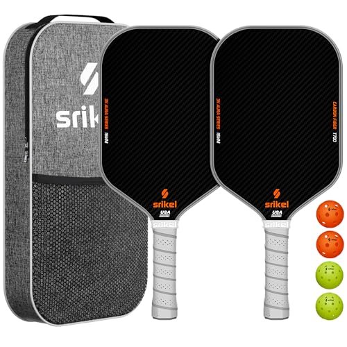 Srikel Pickleball Paddles Set of 2 – USAPA Approved T700...