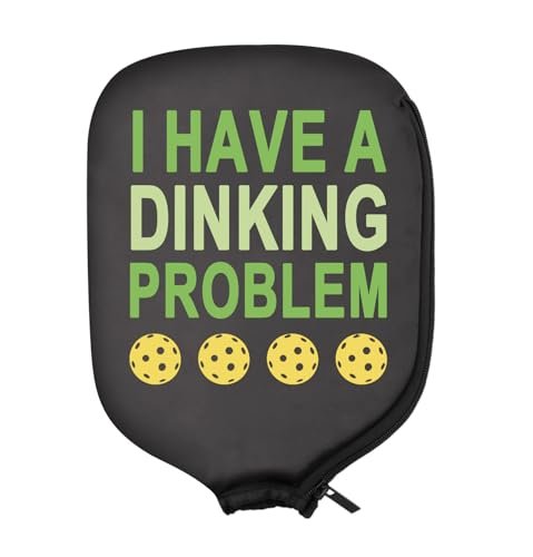 PWHAOO 2PC Pickleball Paddle Covers Funny Pickleball Paddle...