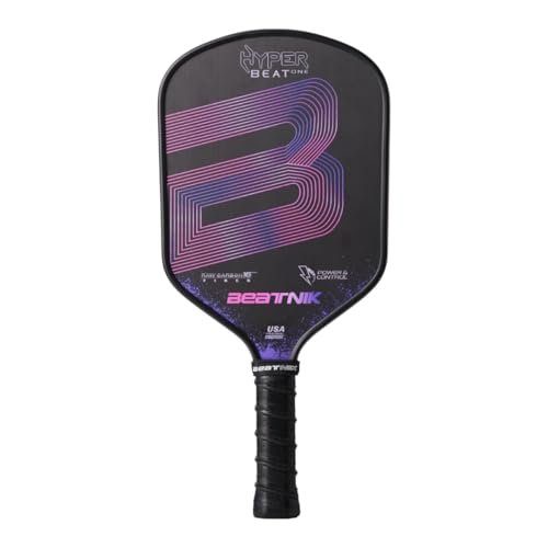 Beatnik Hyper Beat One Pickleball Paddle I 16MM T700 Raw...