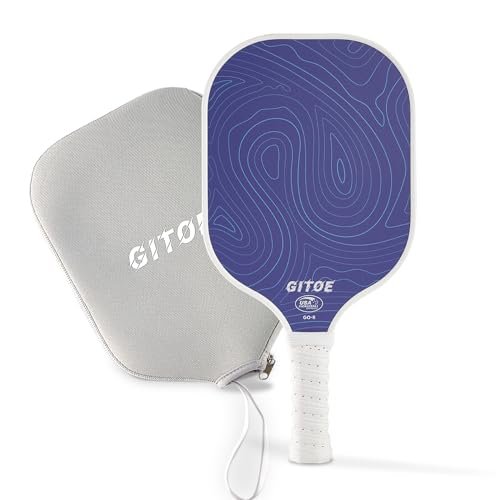 GITOE Pickleball Paddle, Lightweight Carbon Fiber, USAPA...