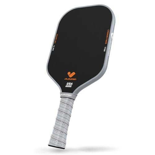 JOJOLEMON Pickleball Paddles, Raw Carbon Fiber Rackets with...