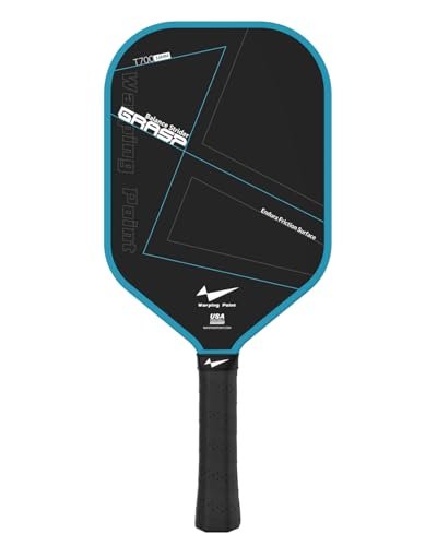 Warping Point Raw Carbon Fiber Pickleball Paddle, Endura...
