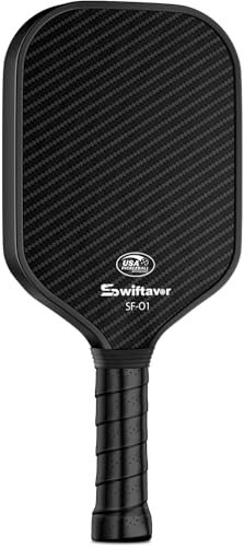 Carbon Fiber Pickleball Paddle, Carbon Fiber Surface (CFS)...