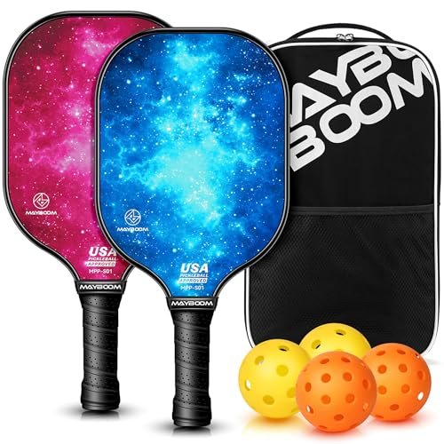Pickleball Paddles Set of 2 or 4, USAPA Approved...