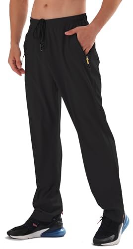 Athletic Pants for Men Water Resistant Quick Dry...