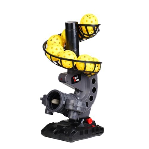 Furlihong 388PBH Pickleball Machine, 4 Adjustable Angles,...