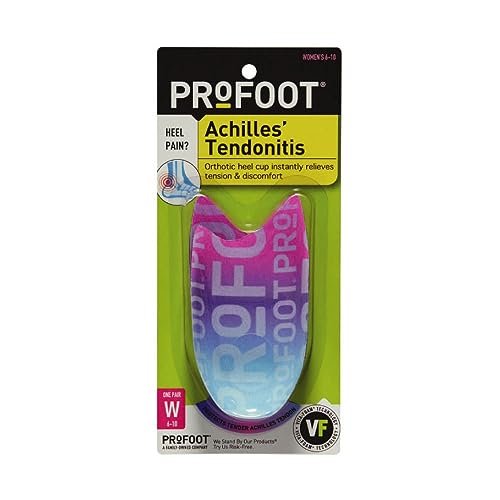 PROFOOT Achilles Tendonitis Orthotic Heel Cup for Women...
