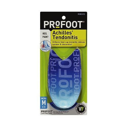 PROFOOT Achilles Tendonitis Orthotic Heel Cup for Men...