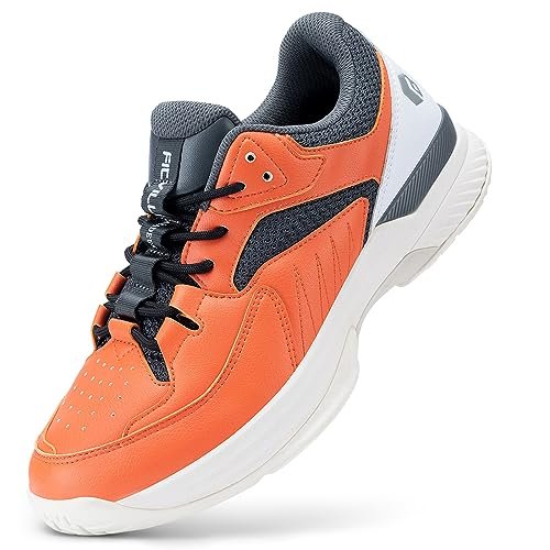 FitVille Men‘s Wide Pickleball Shoes All Court Tennis Shoes...