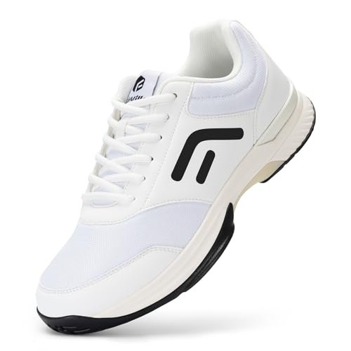 FitVille Wide Pickleball Shoes Men Tennis Racquetball...