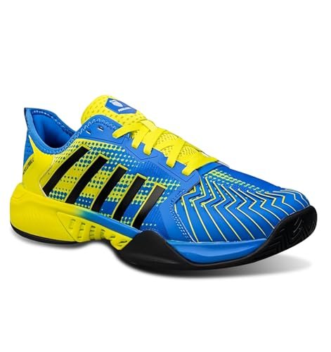 K-Swiss Men's Pickleball Supreme Shoe, Brilliant Blue/Optic...