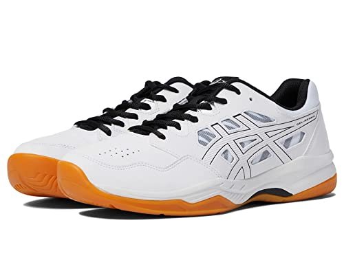 ASICS Men's Gel-RENMA Indoor Shoe, 11.5, White/Black
