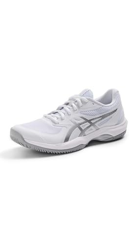 ASICS Women's Game FlyteFoam Tennis Shoes, 8.5, White/Pure...