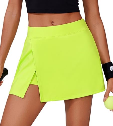 PINSPARK Golf Skirts for Women High Waisted Tennis Skort...