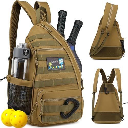 SunForMorning Pickleball Bag, Tactical Pickleball Backpack...