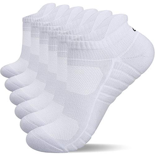Lapulas Athletic Ankle Socks, Low Cut Cushioned...