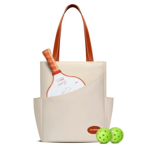 LUZZ Pickleball Tote Bag for Women with Pickleball Handbag...