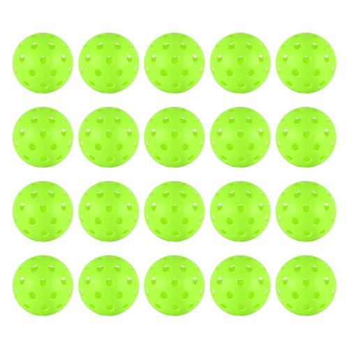 20pcs Pickleball Balls,40 Holes Outdoor pickleball balls...