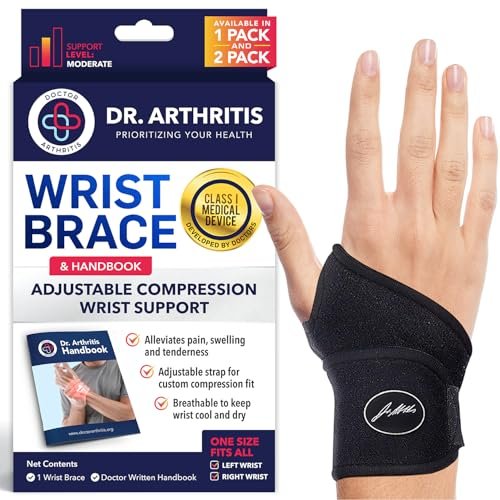 Doctor Developed Wrist Brace, Wrist Wraps for Carpal Tunnel...