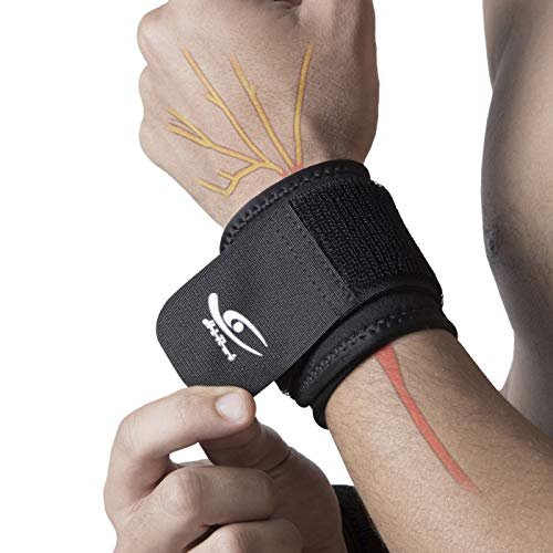 HiRui 2 PACK Wrist Compression Strap and Wrist Brace...