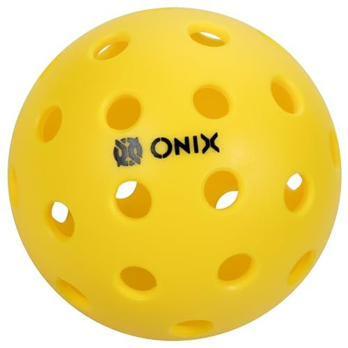 ONIX Pickleball Outdoor Pickleballs Pure 2 Durable and...