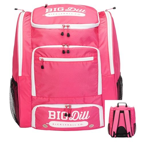 Big Dill Pickleball Backpack | Large Pickleball Bag with...