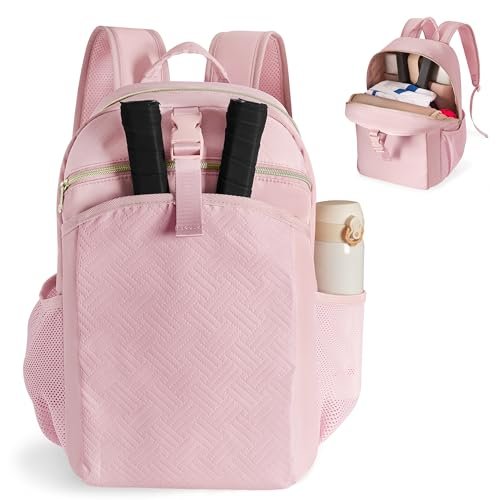 Prokva Pickleball Bag Backpack for Women Holds 4 Paddles,...