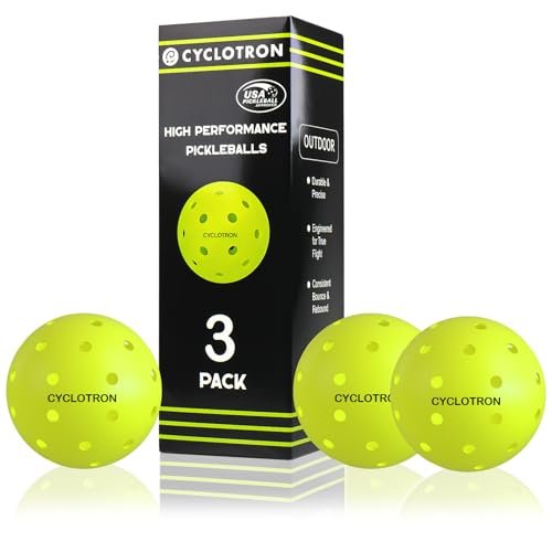 cyclotron P-40 Outdoor Pickleballs – USAPA Approved...