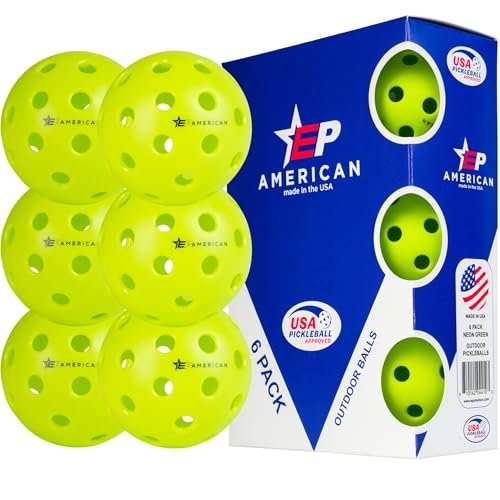 EPAMERICAN Outdoor Pickleballs USAPA Approved | Made in USA...