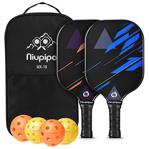 niupipo Pickleball Paddles, Lightweight Pickleball Rackets...