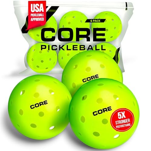 CORE Pickleball Balls for Professionals and All Levels of...