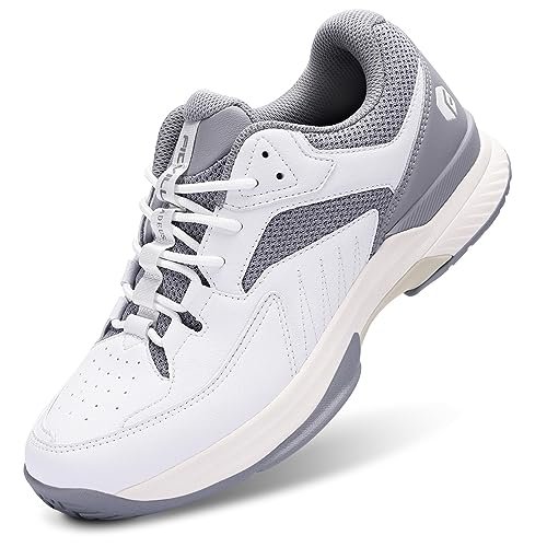 FitVille Men‘s Wide Pickleball Shoes All Court Tennis Shoes...