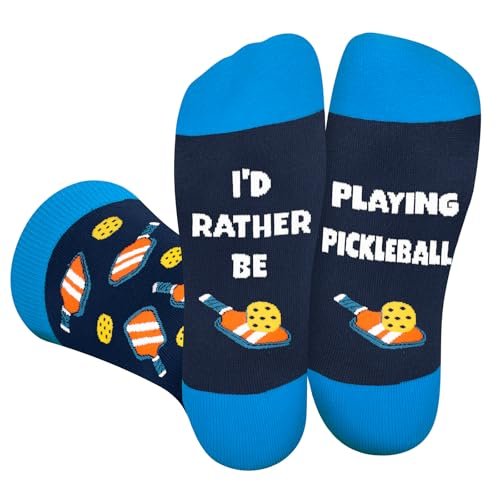 AGRIMONY Funny Pickleball Socks for Men Women Dad Teen...
