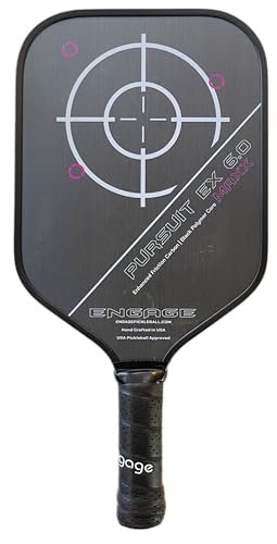 Engage Pickleball Pursuit MAXX EX 6.0, Carbon Fiber...