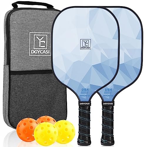 Pickleball Paddles Set of 2, 2025 USAPA Approved Pickleball...