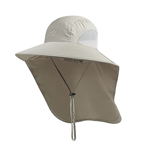 Outdoor Sun Hat for Men with 50+ UPF Protection Safari...