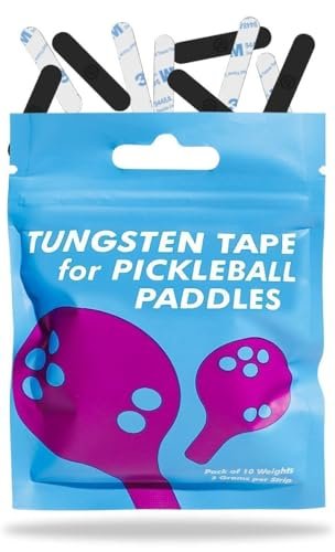 DZrudun Tungsten Tape for Pickleball Paddles 10pcs 3g,...