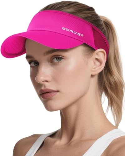 BEACE Lightweight Moisture Wicking Sports Sun Visors Hats...