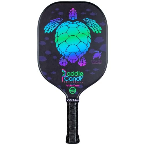 Vulcan | Paddle Candy Sea Turtle Pickleball Paddle |...