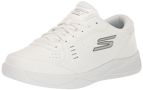 Skechers Men's Viper Court Smash Pickleball Sneaker, White,...