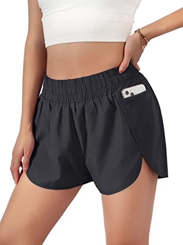 Blooming Jelly Womens Quick-Dry Running Shorts Sport...