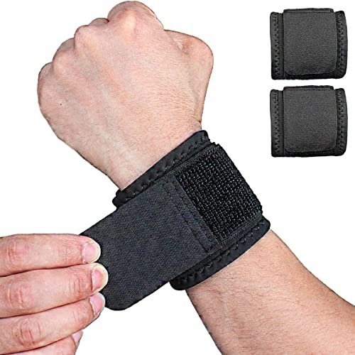 YUNYILAN 2 Pack Wrist Brace Adjustable Wrist Support Wrist...