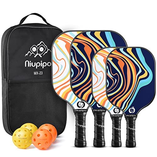 Niupipo Pickleball Paddles, Parent, Child Pickleball Set,...