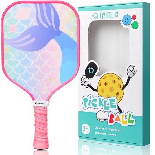 Qyntelix Kids Pickleball Paddle - Little Mermaid Pickleball...