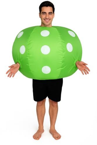 Inflatable Pickleball Halloween Costume, Air Blow up Funny...