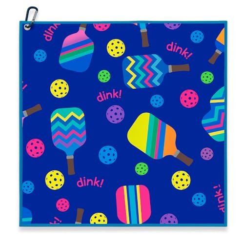 born to rally Pickleball Gift, Pickleball Towel, Pickleball...